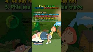 Xếp hạng những lần Family Guy cà khịa người béo #familygu...