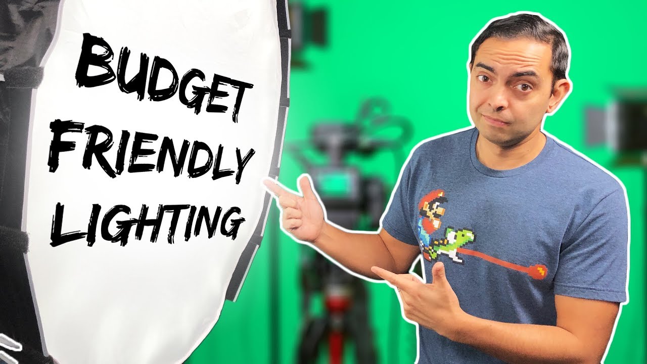Cheap & Easy Lighting Tutorial for Your Videos - YouTube