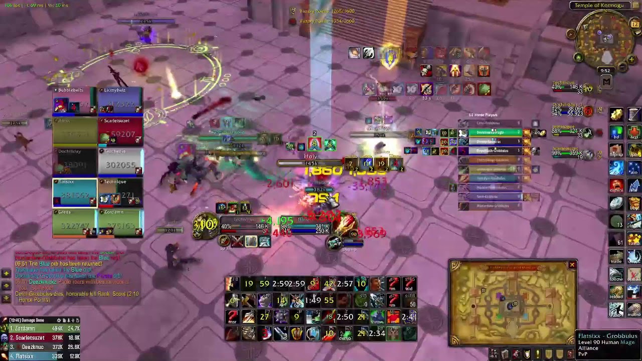 WoW MoP Warrior PvP