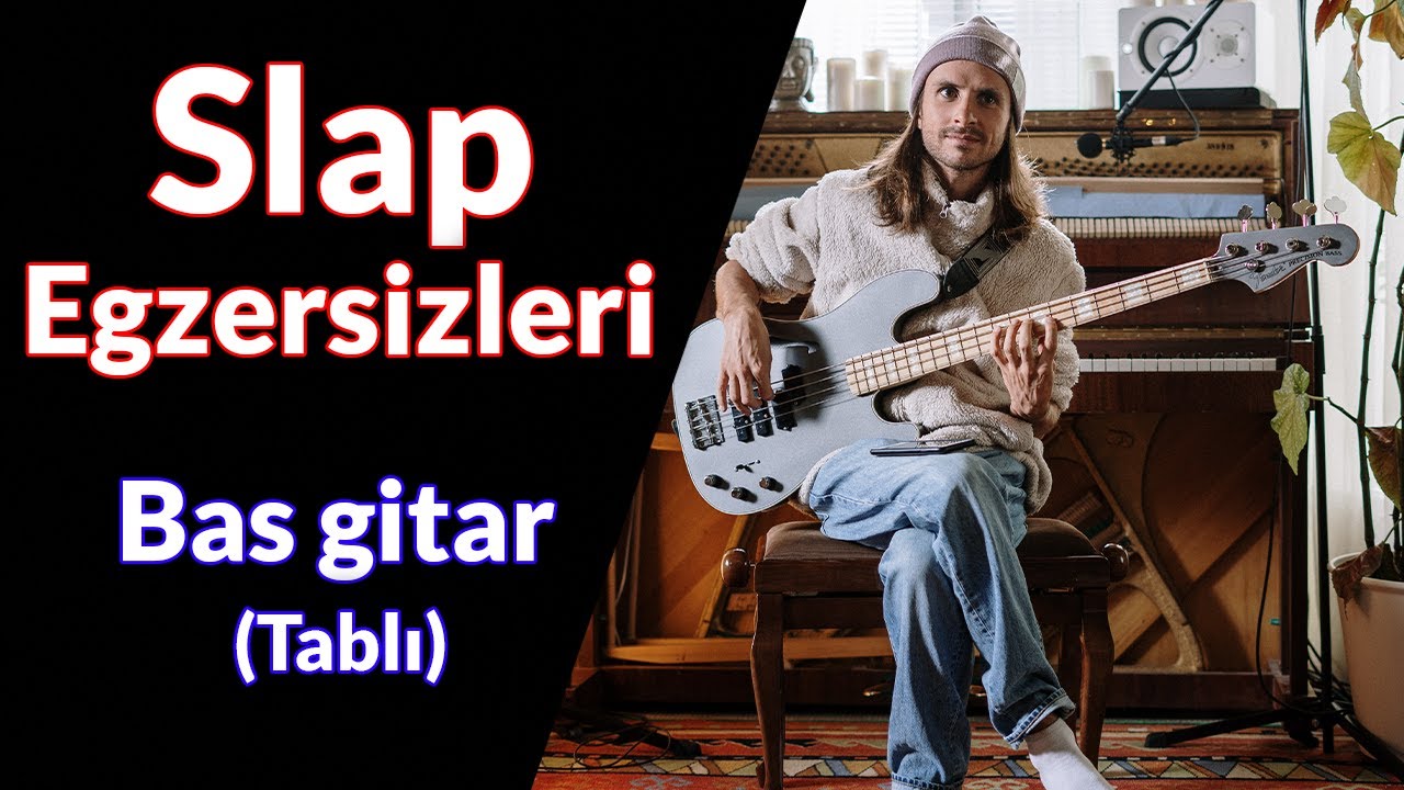 Basic Slap Bass Exercise 1 Whit Tabs slapbass slappop YouTube
