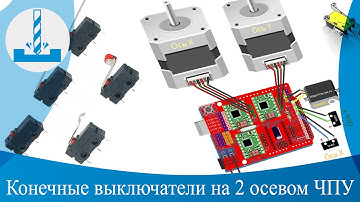 Установка и настройка конечных выключателей на 2 осевой ЧПУ станок – GRBL