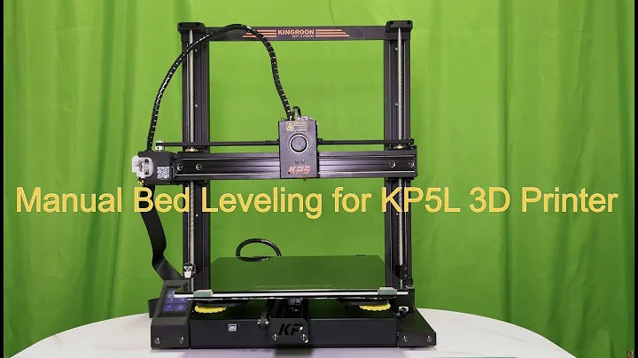 Manual Bed Leveling Tutorial for KINGROON KP5L 3D Printer