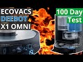 100+ Day In-Home Test - ECOVACS DEEBOT X1 OMNI Review