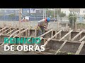 Reinicio de obras en la avenida Paseo de la República