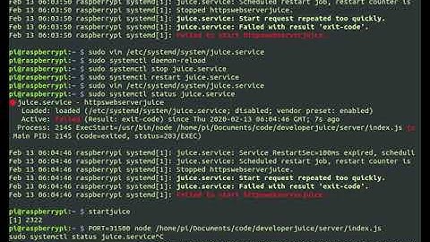 deploying node server :: auto boot a node webserver with systemd!