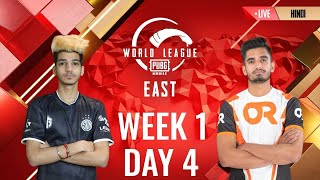 [ENGLISH] W1D4 - PMWL WEST - Super Weekend | PUBG MOBILE World League Season Zero (2020)