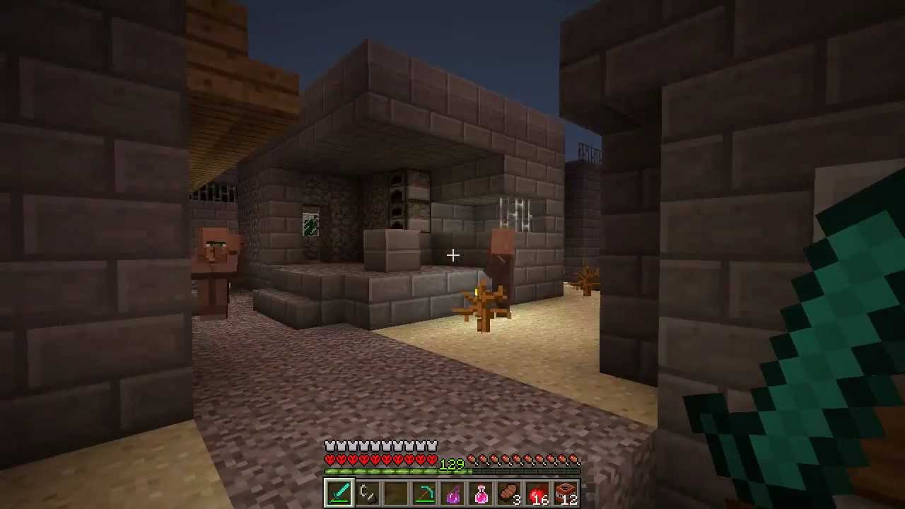 Let's Play Minecraft - Invasion Mod - Episode 2 - The Church...Go ...