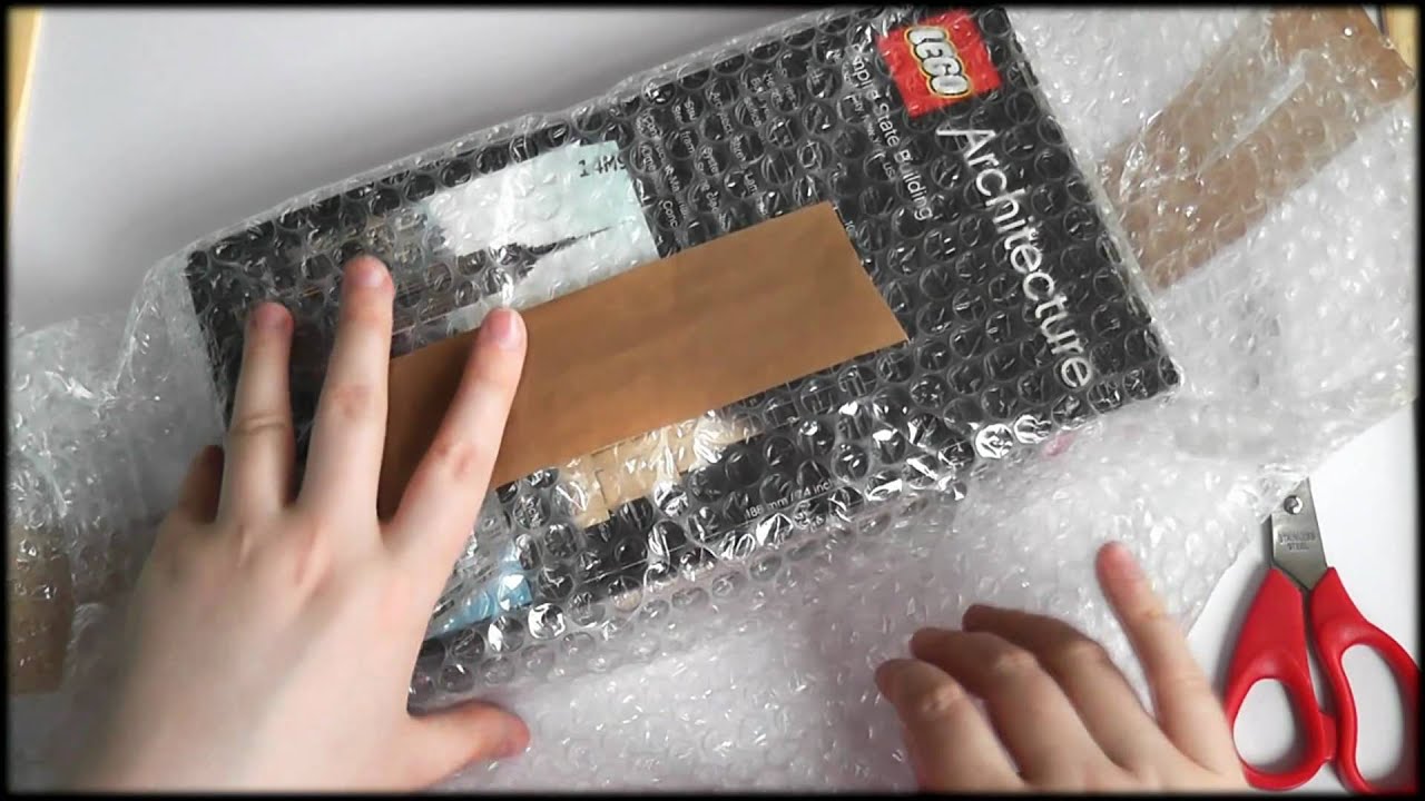 12. Silent Unboxing Lego Architecture - SOUNDsculptures (ASMR)