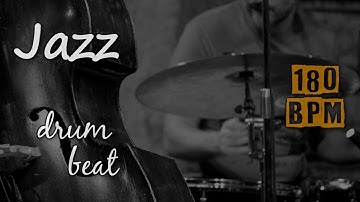 Jazz Drum Beat - Brushes - 180 bpm