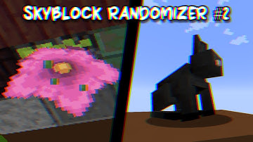 Skyblock Randomizer but a spore blossom becomes my god