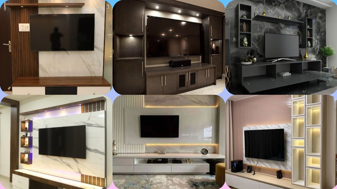 New stylish and modern beautiful wall LCD panel // LCD units//LCD ...