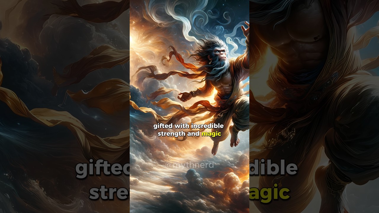 The STORY of the Monkey King #monkeyking #wukong #chinesemythology #asianmythology