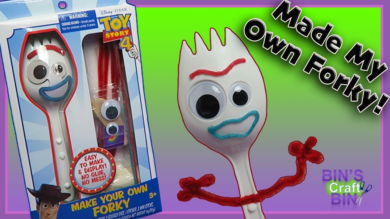 Toy Story 4 Make Your Own Forky