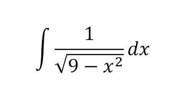 Trigonometric substitution: 1 of 9