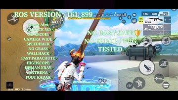 HACK ROS | NEW SCRIPT MENU V7 | AIMLOCK 100 & NO RECOIL | GOLD ANTHENA XRAYGUN | SAFE | By sNAPpLAYS