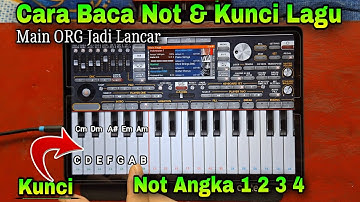 PASTI LANGSUNG BISA | CARA BACA NOT ANGKA & KUNCI LAGU DI ORG 2024