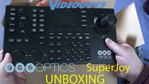 PTZOptics SuperJoy PTZ Controller Unboxing