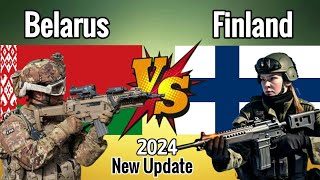 Belarus Vs Finland military power comparison 2024 | SZB Defense