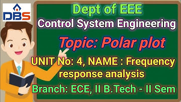 Control system engineering , Frequency response analysis , Polar plot