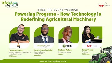 Powering Progress: How Technology Is Transforming Agricultural Machinery | Africa Agri Expo 2026