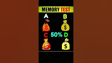 Memory Test #11 | Riddles And Puzzles For Iq Test | #shorts