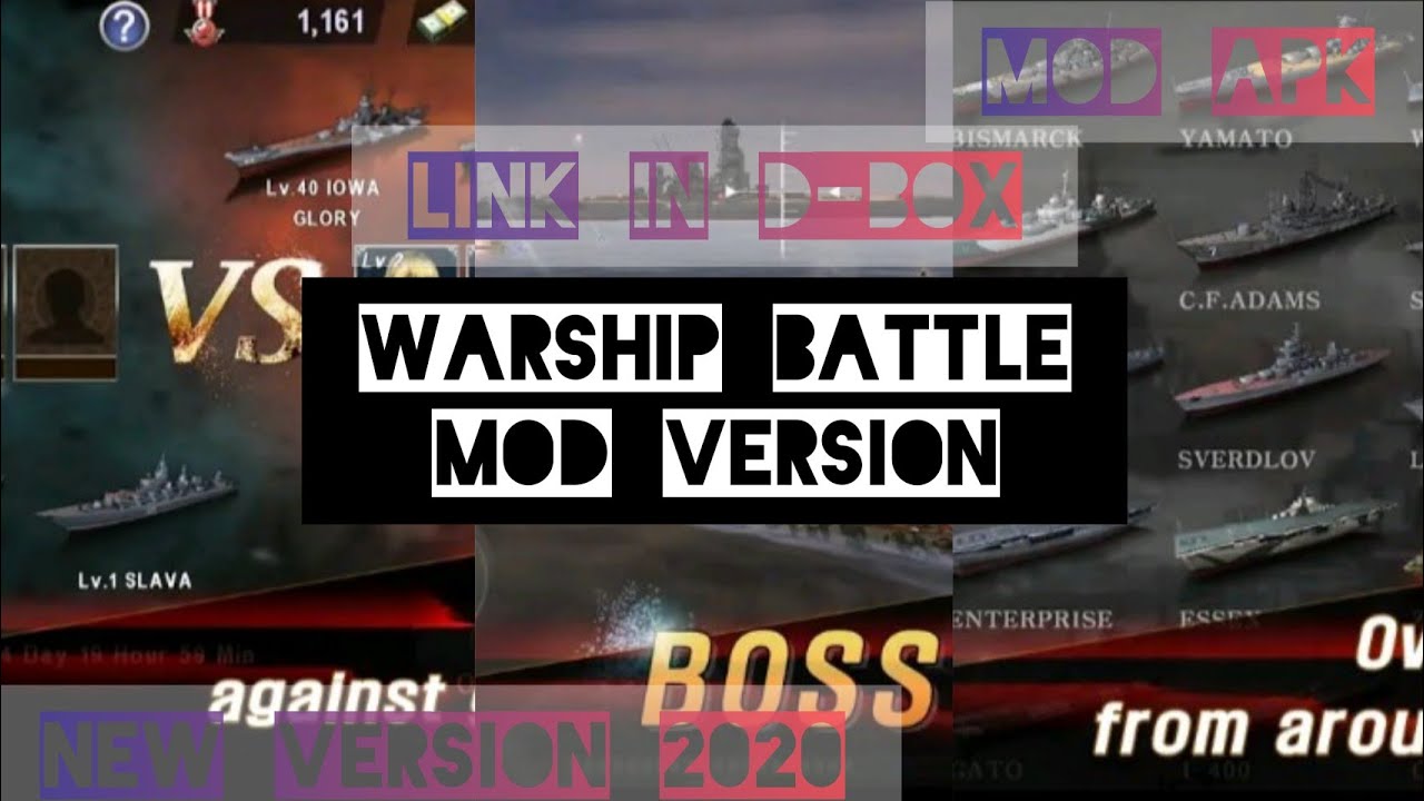 Warship Battle 3D World War Game Mod Apk Download 2020