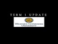 WGU TERM 1 UPDATE B.S. SOFTWARE DEVELOPEMENT