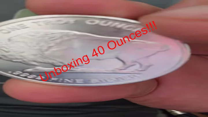 MintBuilder Silver Gold MLM: Unboxing 40 Ounces Buffalo Silver Rounds(2022)