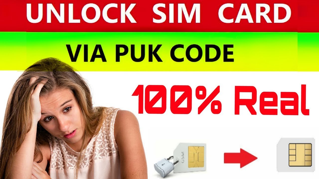 how to unlock puk code sim card, By SK techmonake - YouTube