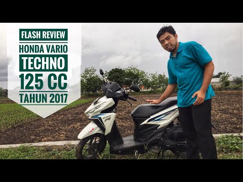 Video Motor bekas Honda vario techno 125 tahun 2017, matic... - youtube
