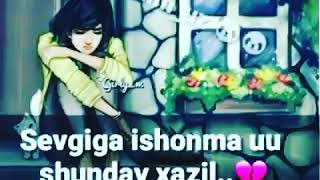 Sevgiga ishonma u shynday hazil 💔 hatto ko'zlarni yoshlab ketadi😭