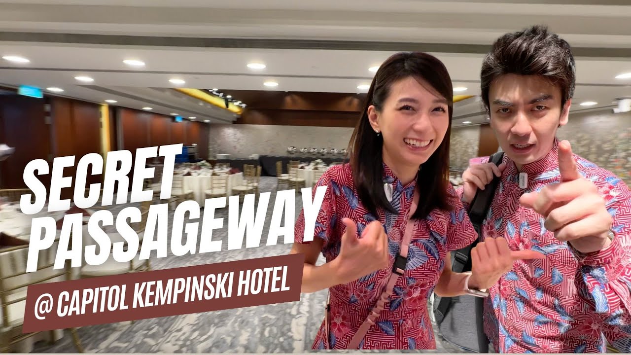 We Found a SECRET PASSAGEWAY From Carpark to Hotel // Capitol Kempinski Hotel