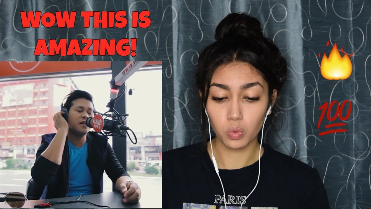 Marcelito Pomoy sings "Power of Love" (Celine Dion) LIVE on Wish 107.5 Bus | REACTION