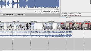 Sony Vegas AMV Tutorial-Fades And Crossfades