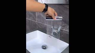 Hrh Universal Faucet With Adjustable Removable Head. Standard Built-In Temperature Gauge.