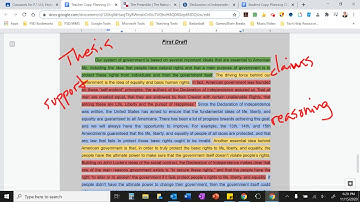 Unit 3 Argumentative Paragraph