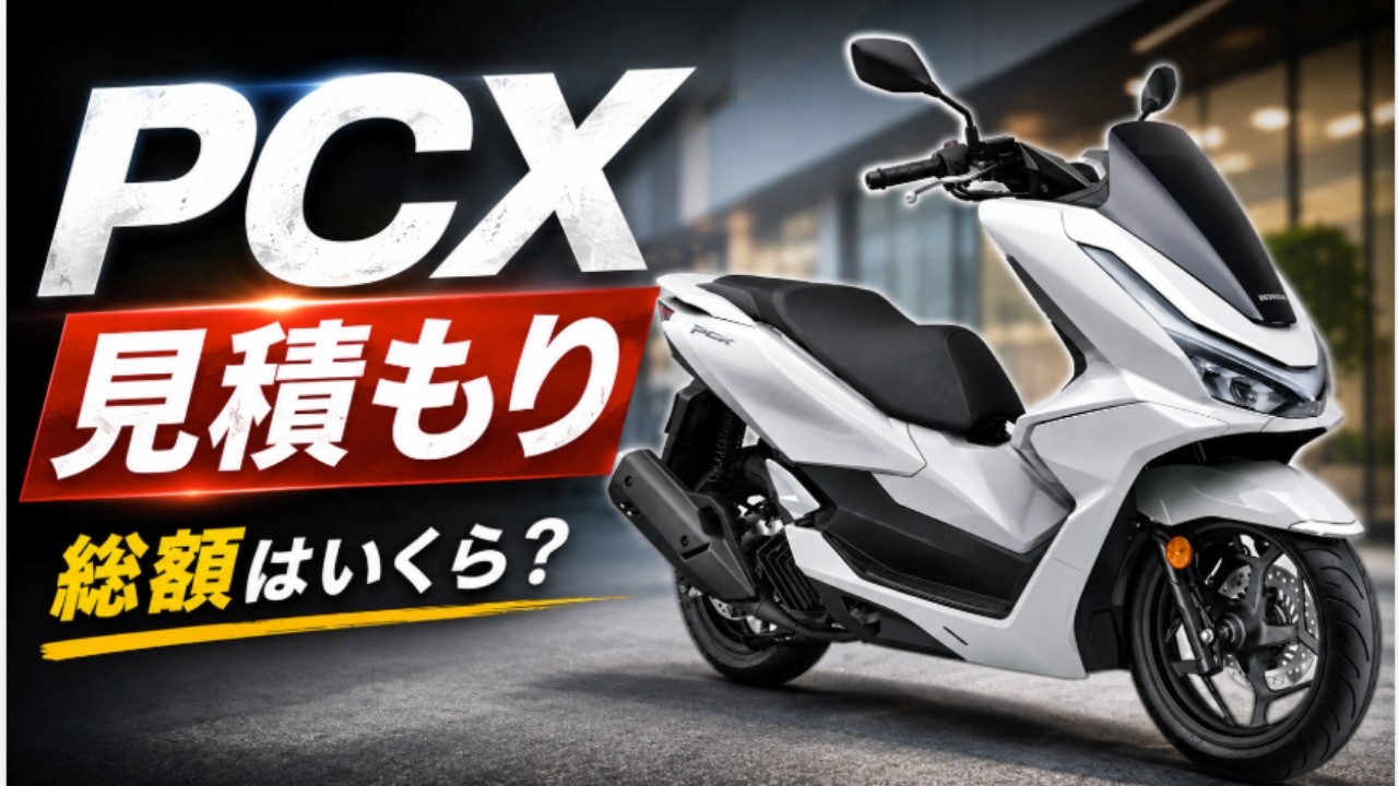 I got a quote for a PCX125 to become a motorcycle delivery driver