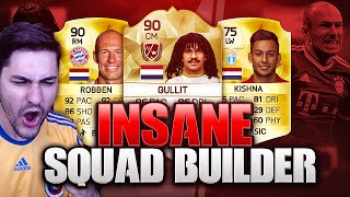 FIFA 16 AMAZING SQUAD BUILDER / Skills - Speed - Power / FIFA 16 ULTIMATE TEAM HYBRID