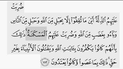 حفظ سورة ال عمران ايه ( ١١٢) للقارىء أيمن سويد بروايه حفص عن عاصم