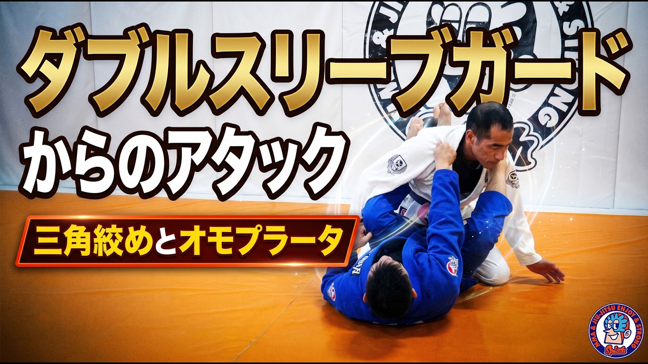 Double Sleeve Guard to Triangle Choke and Omoplata - YouTube
