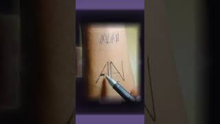Logo Name Allanname logo nameart tattooideas art