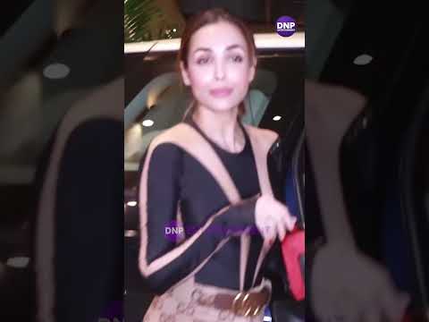 Malaika Arora SPOTTED  in an all glam attire || DNP ENTERTAINMENT