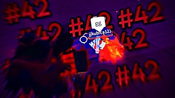 [YBA] BEATING Rank #42 in 1v1