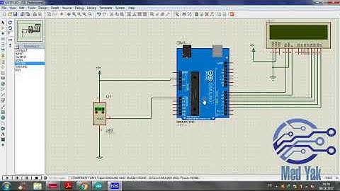 Proteus Isis   Utilisation du capteur de la température LM35 par Arduino