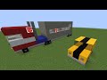 Minecraft Tutorial: Bumblebee Car