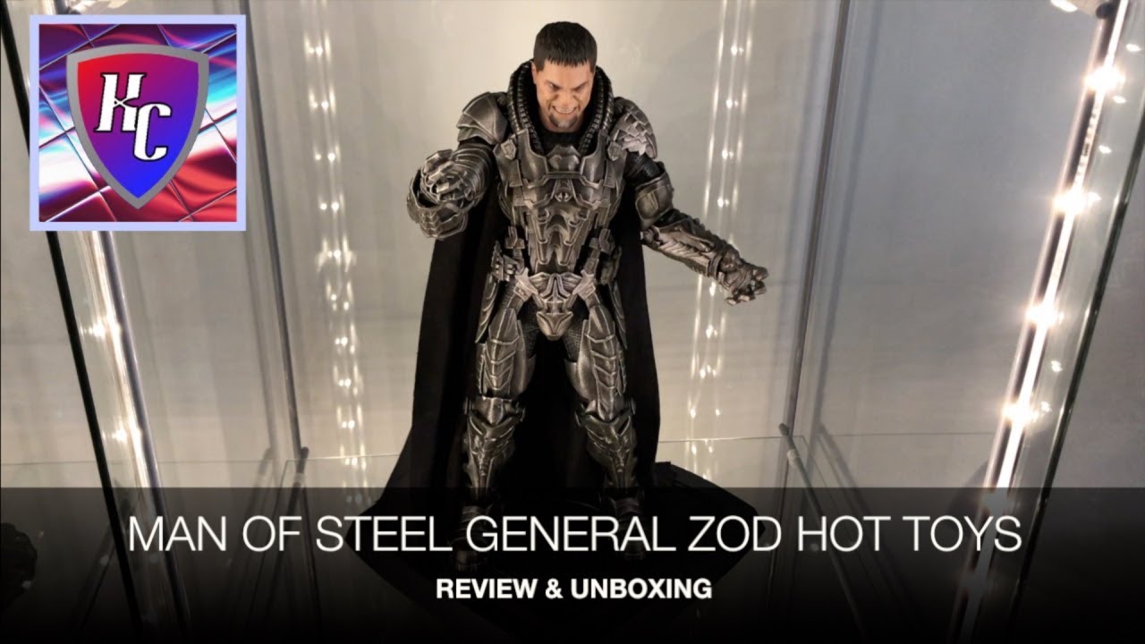 Man Of Steel General Zod Hot Toys Unboxing & Review - Youtube