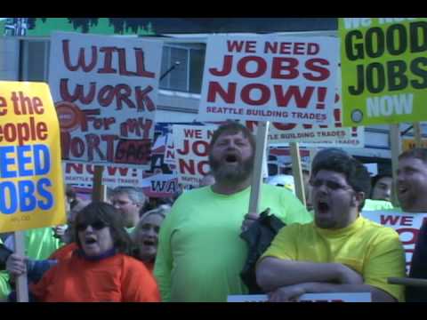 seattle building trades we need jobs now youtube i want a job