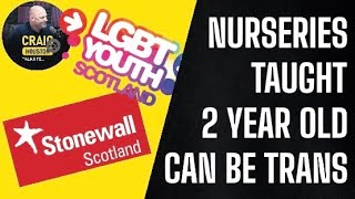 Glasgow nurseries follow SNP guidelines on kids coming out. 2-4 year olds attend nursery