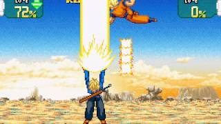 Gameplay: Dragon Ball Z: Supersonic Warriors GBA screenshot 1