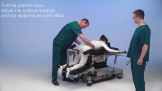 Patient positioning 7  Kneeling position